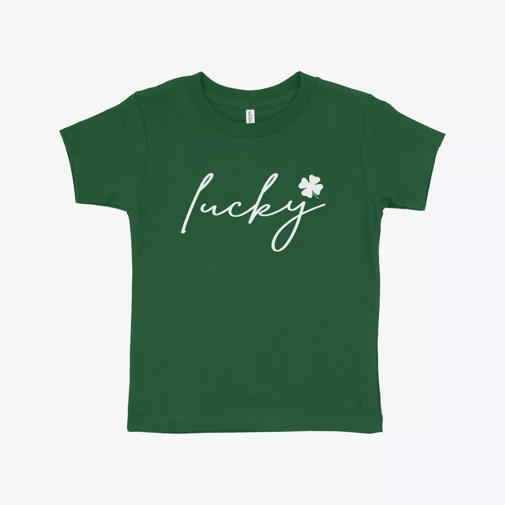 Lucky Green Four-Leaf Clover St. Patrick's Day T Shirt