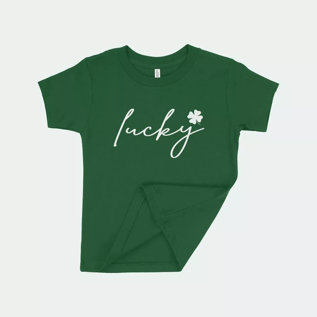Green St. Patrick's Day Toddler Stylish Shirt