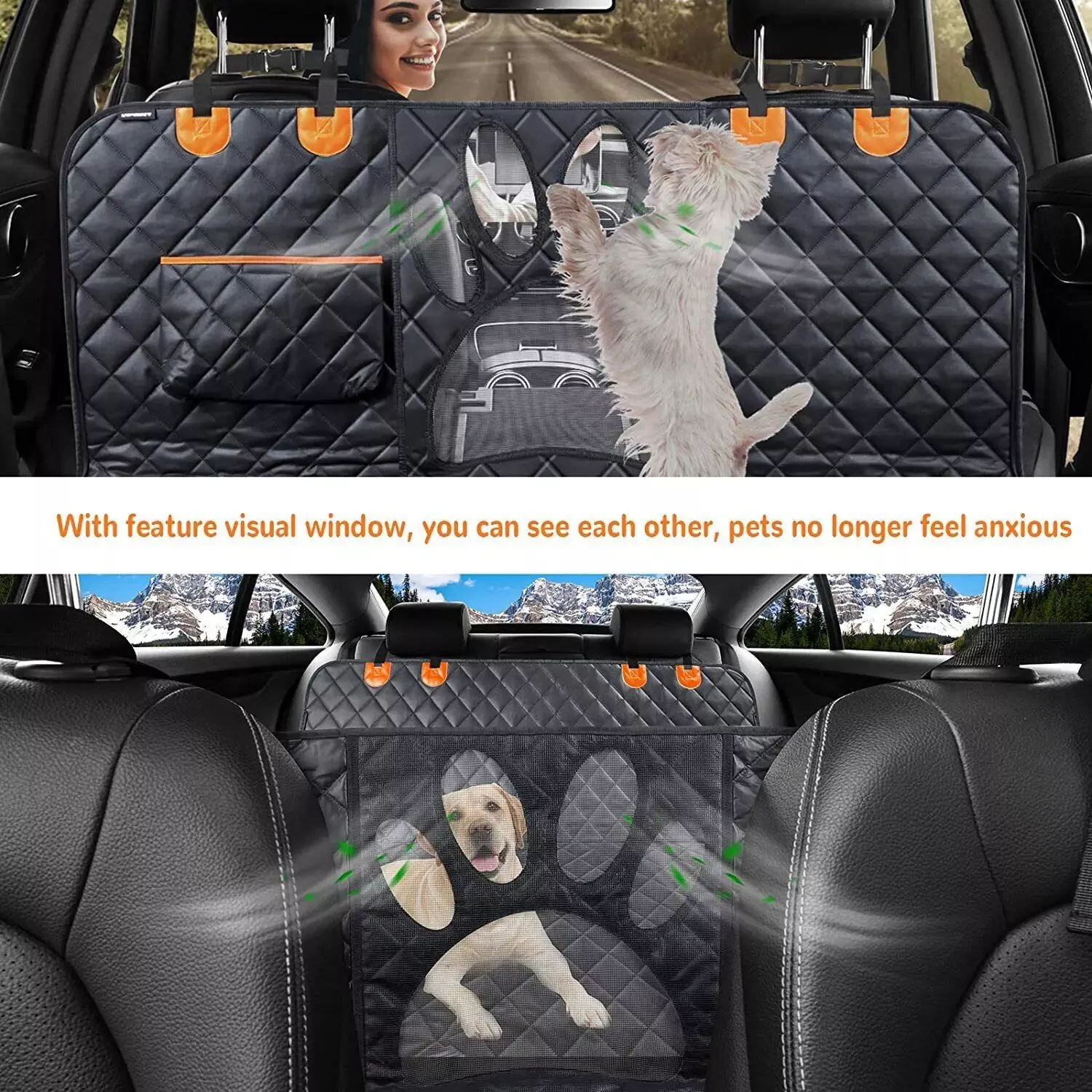 Traveling Durable Waterproof Dog Lover Car Seat Cover