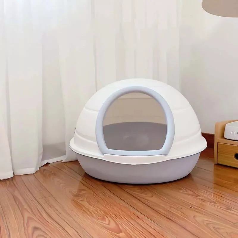 Modern Living Space Capsule Cat Litter Box