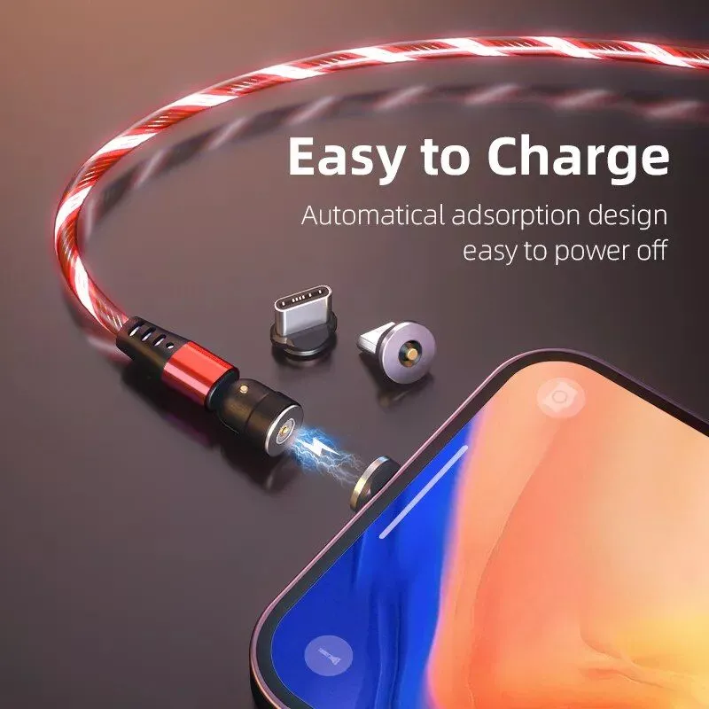 Rotating Magnetic Smartphone Cable Charger