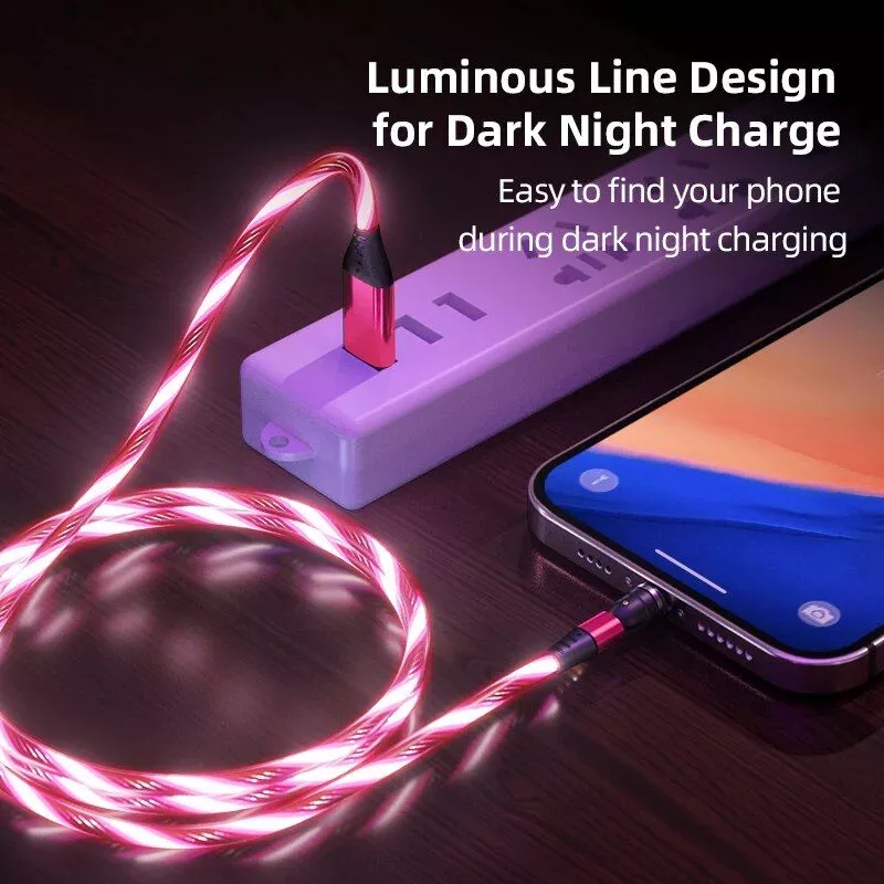 Glow-in-the-Dark Magnetic Cable Charger