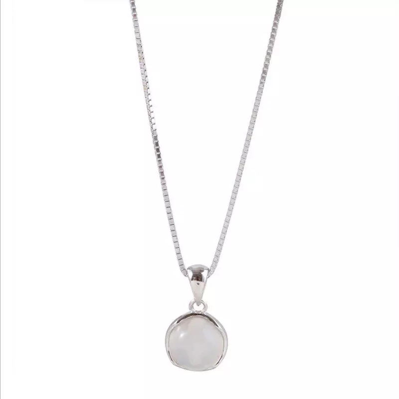 Elegant Lunar Gemstone Necklace