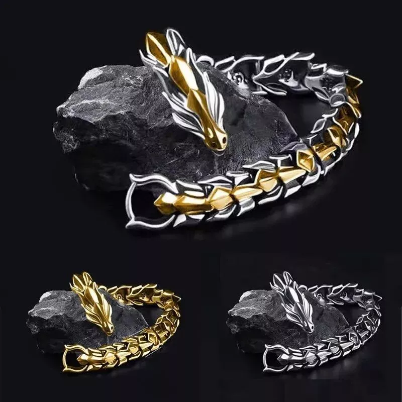 Brave Golden Dragon Jewelry