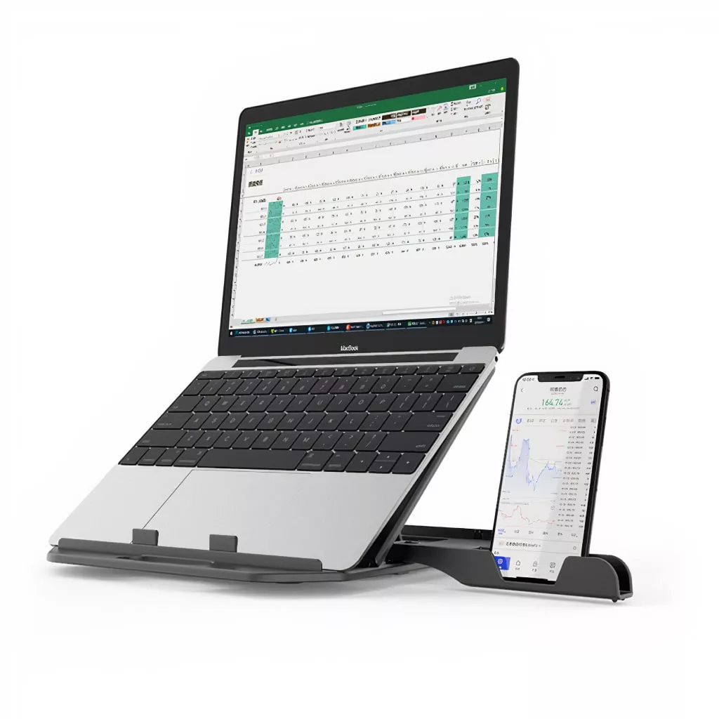 Portable Laptop & Phone Stand