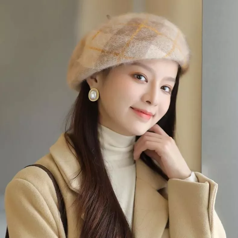 Autumn-Winter Women’s Wool Blend Beret