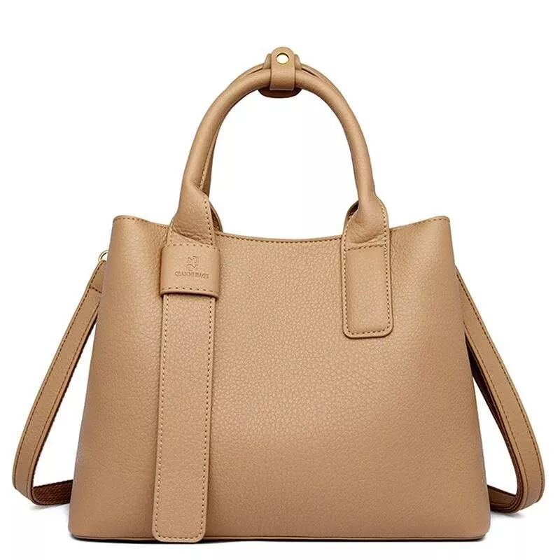 Luxury Leather Tote & Crossbody Bag for Women