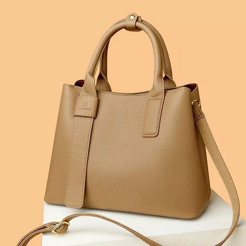 Luxury Leather Tote & Crossbody Bag for Women