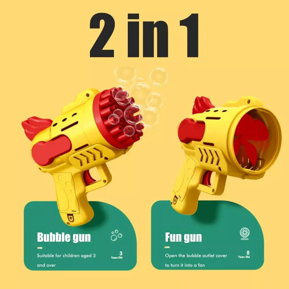 Electric Bubble Gun Toy