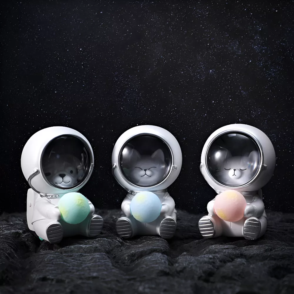 USB Rechargeable LED Astronaut Moon Night Light