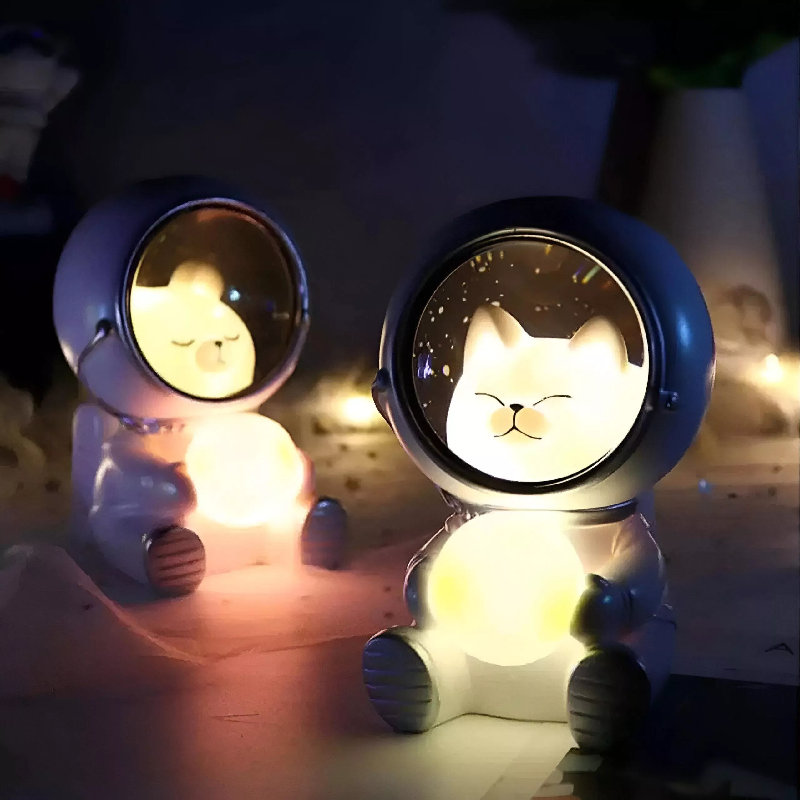 USB Rechargeable LED Astronaut Moon Night Light
