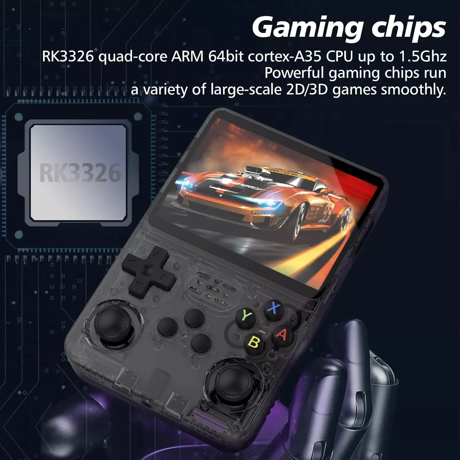 Retro Handheld Game Console