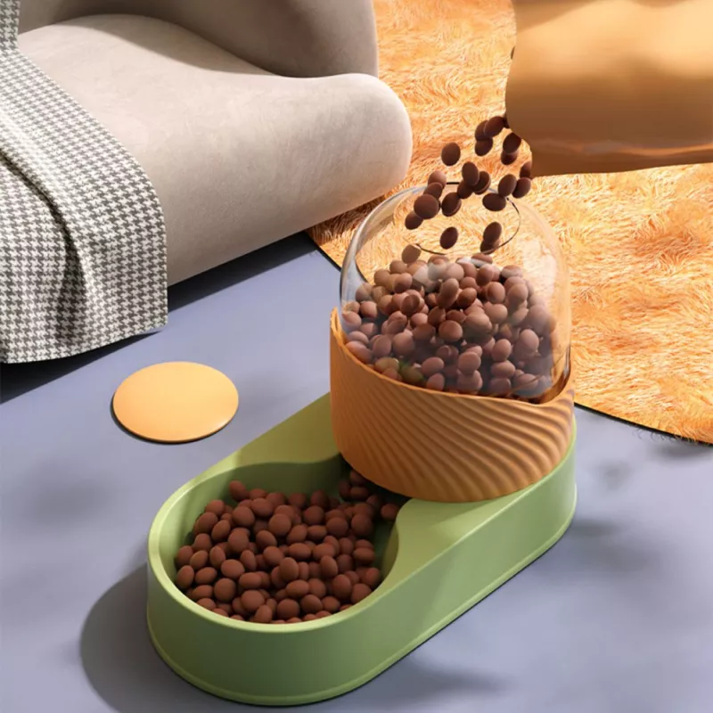 Automatic Pet Food and Water Feeder with 3.5L Capacity