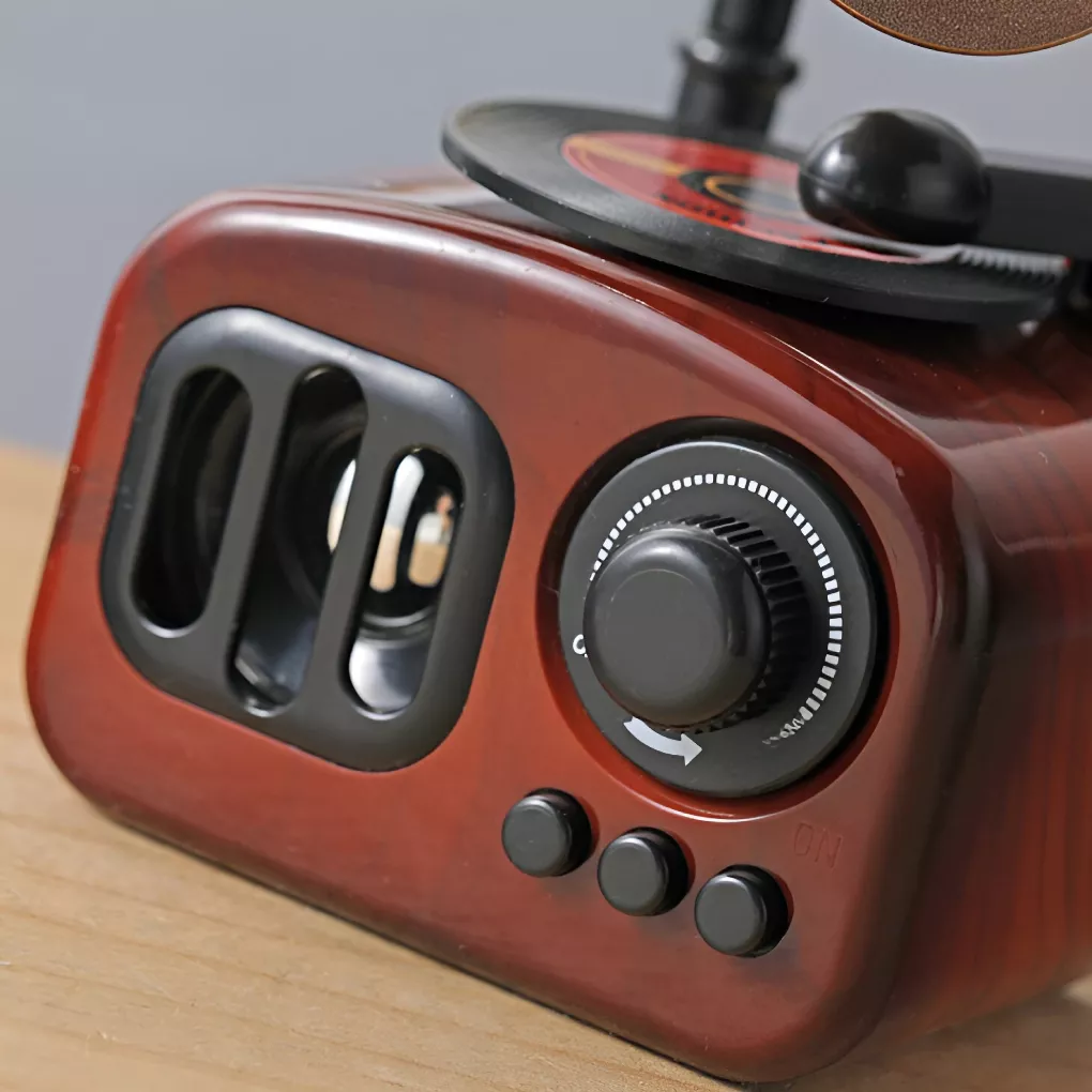 Retro Phonograph Music Box