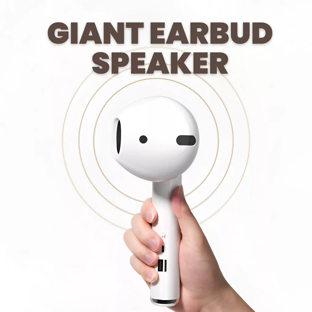 Oversized AirPod Bluetooth Speaker
