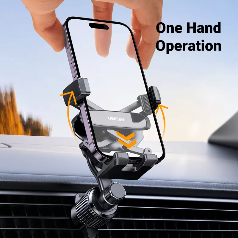 360° Rotation Gravity Car Phone Holder for All Smartphones