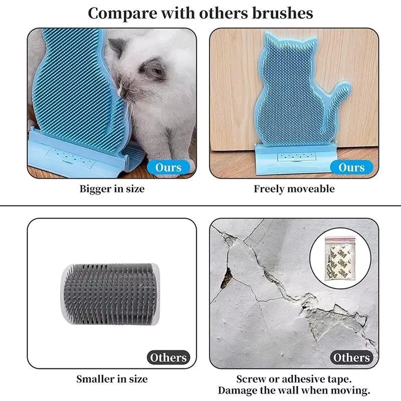 Self-Grooming Catnip Massage Comb – The Ultimate Cat Grooming Tool