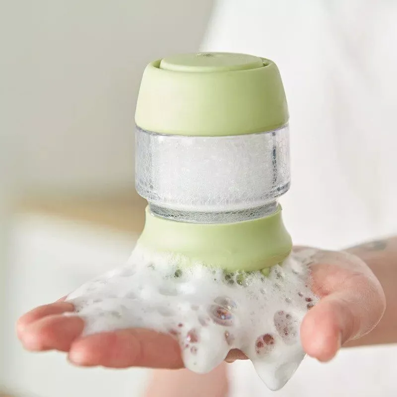 Soft Silicone Dog Bath Brush – 2-in-1 Grooming and Massage Comb for Pets