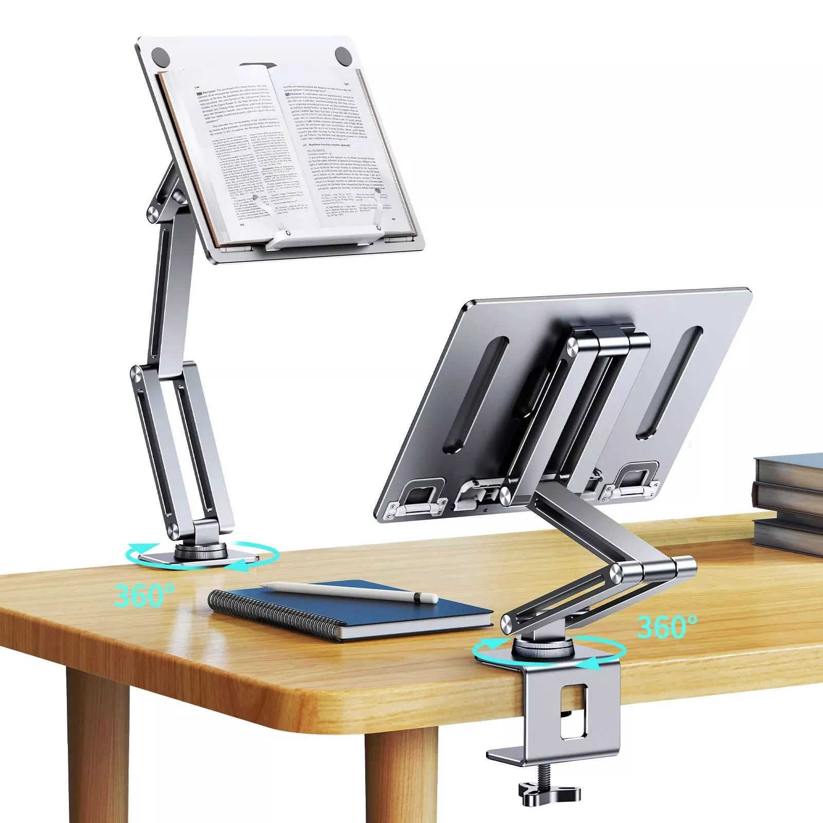 Versatile 360° Rotating Laptop and Tablet Stand
