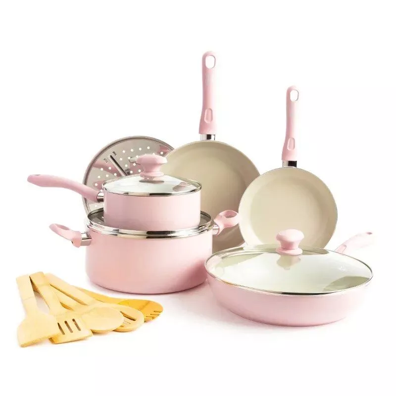 Diamond Infused Ceramic Nonstick Cookware Set