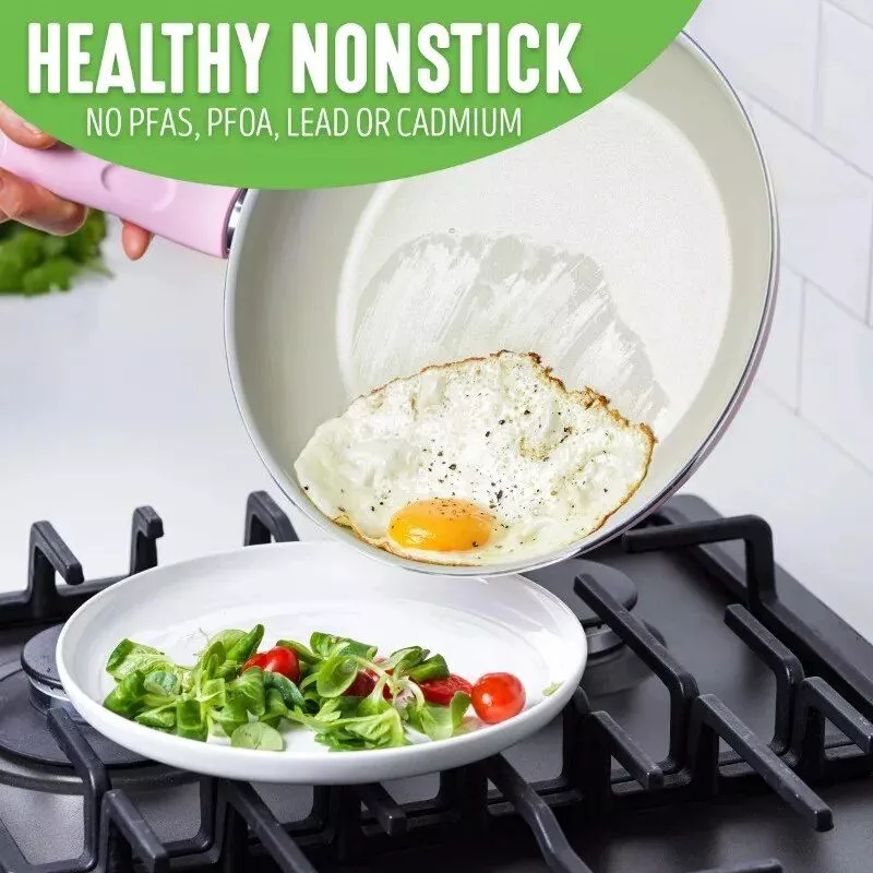 Diamond Infused Ceramic Nonstick Cookware Set