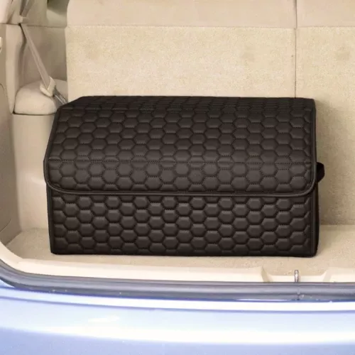 Car Trunk Organizer Black “Hexy” by Owleys