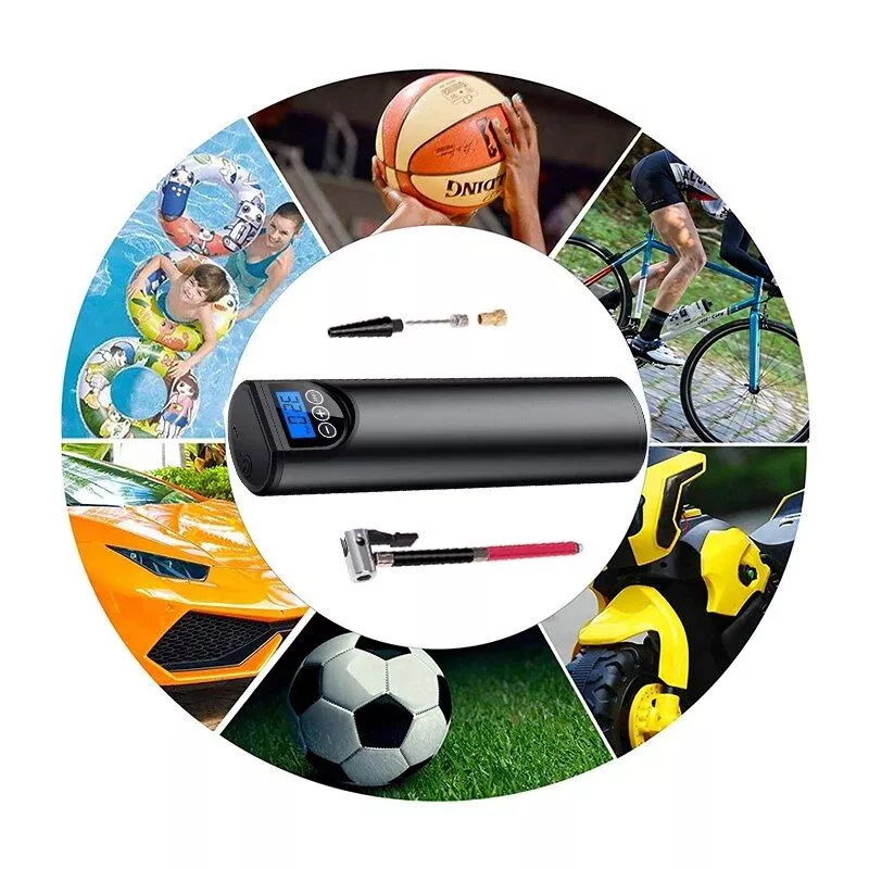 Portable 12V 150PSI Electric Air Pump with LCD Display