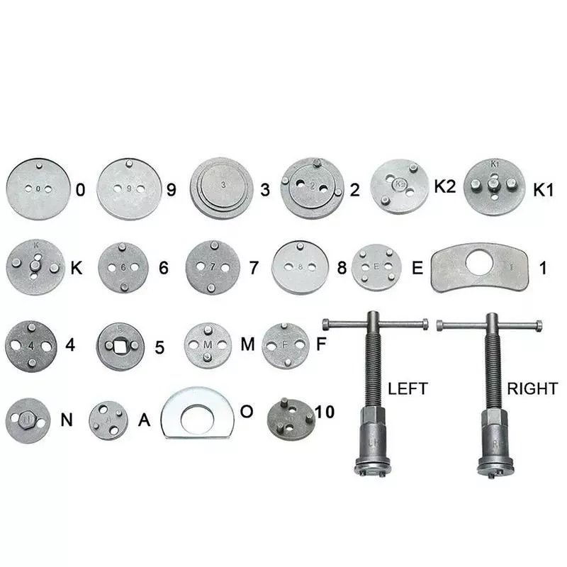 22pcs Comprehensive Car Brake Caliper Tool Kit