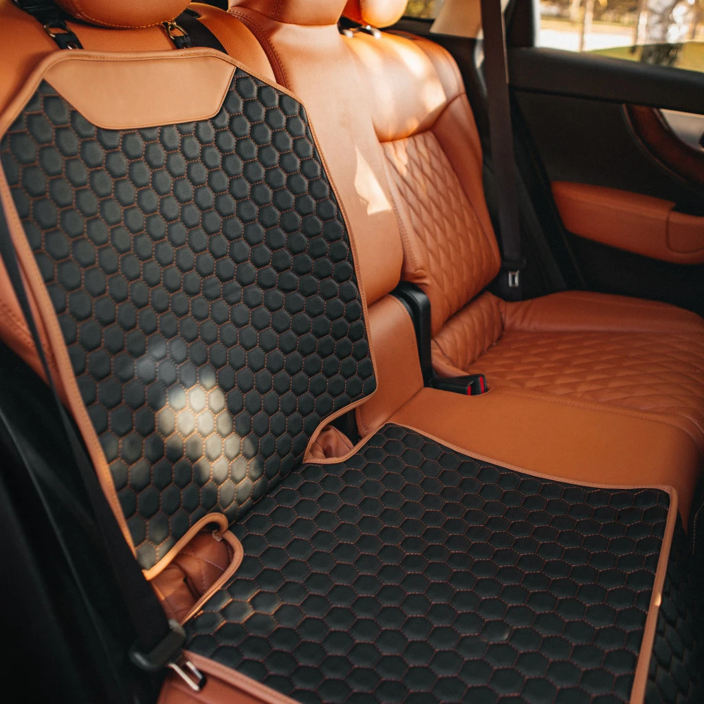 Hexy Car Seat Protector Mat - Premium Eco Leather