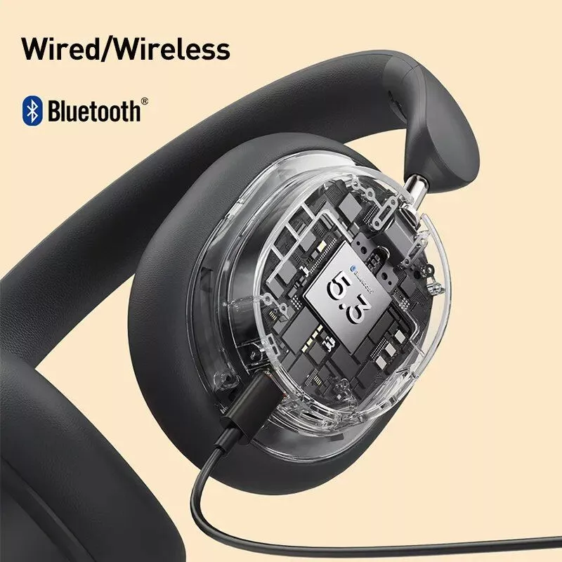 Wireless Over-Ear Bluetooth 5.3 Headphones