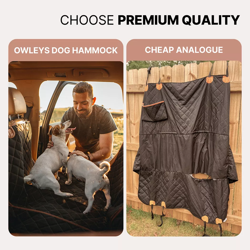 Car Dog Hammock “Travel Buddy Mk. II” Owleys