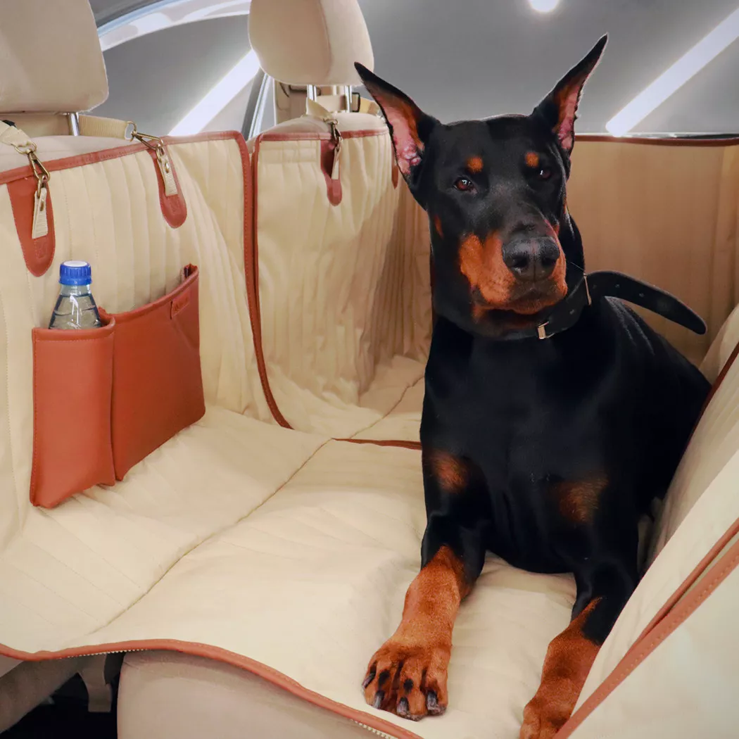 Sturdy Car Dog Hammock With Side Flaps