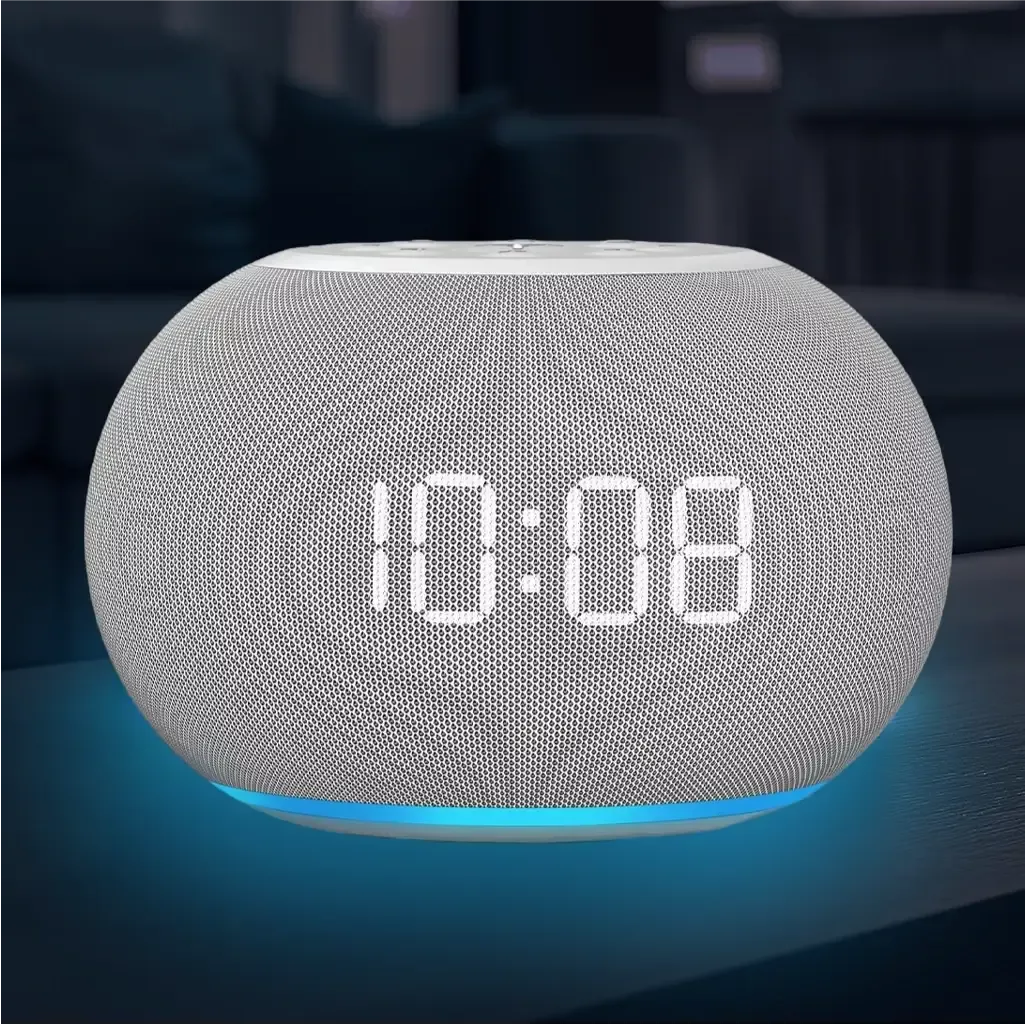 Auto-Dimmable Alarm Clock with Sound Machine