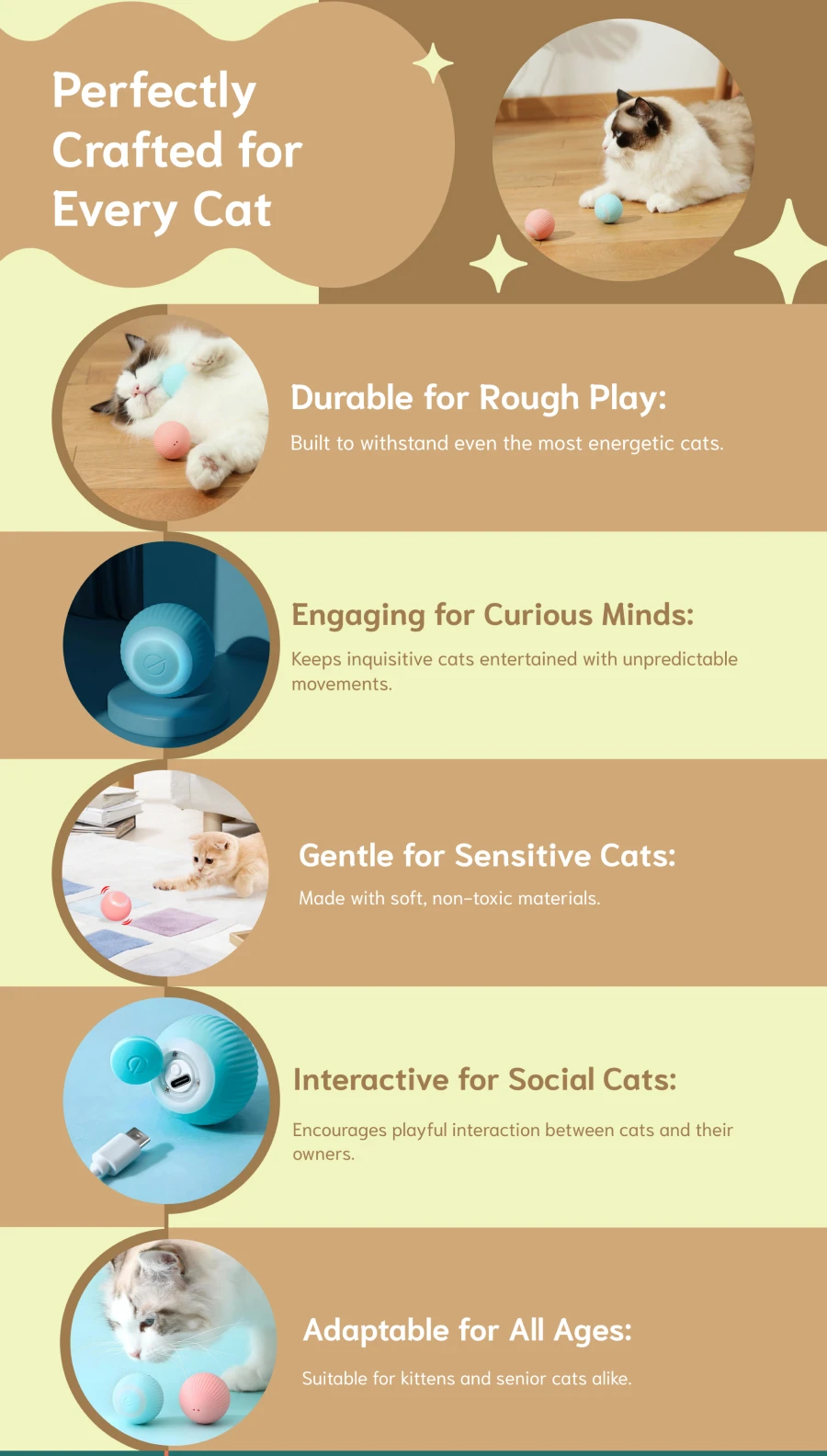 Electronic Cat Toy for Every Type of Feline