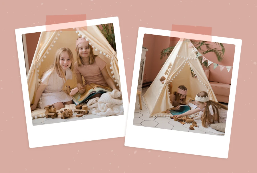 Fun TeePee Tent for Kids is Imaginative Play