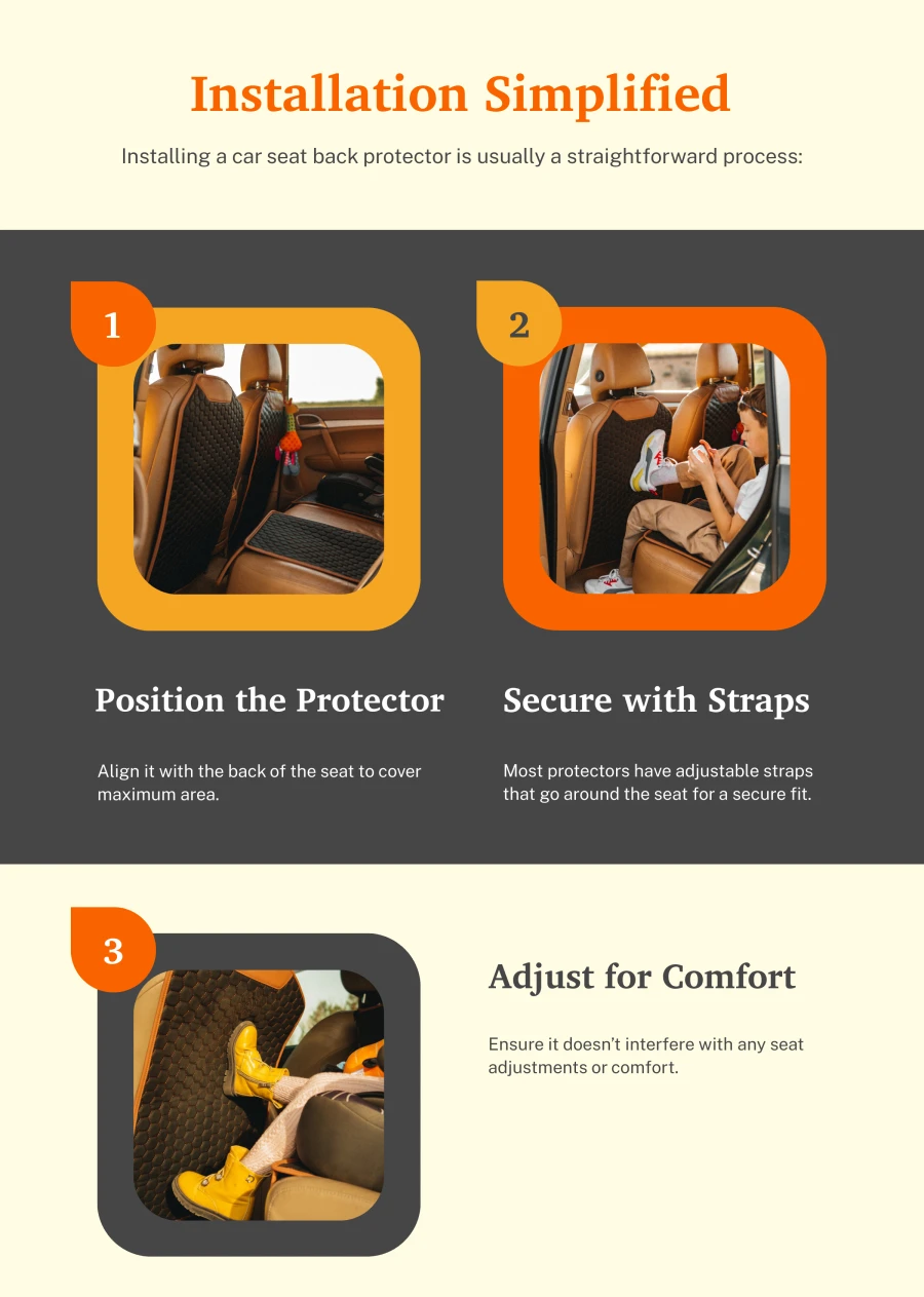 How to Install A Car Seat Back Protector