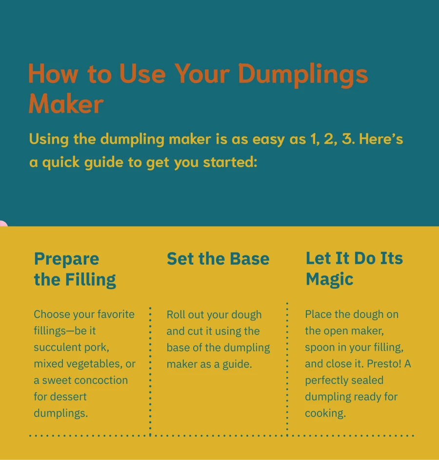 How to Use Your Dumplings Maker