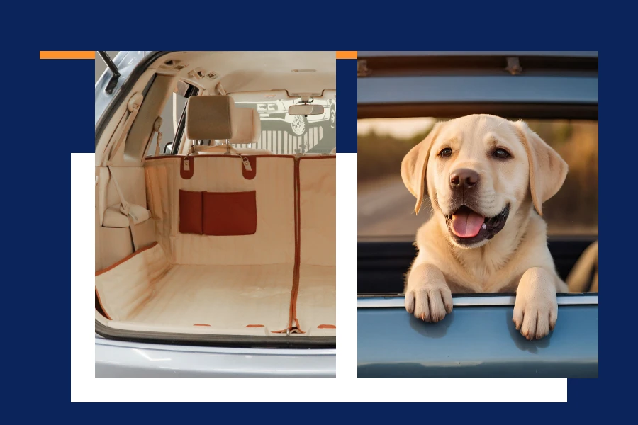 Keep Your Dog Safe & Car Clean with our Dog Hammock For the Car