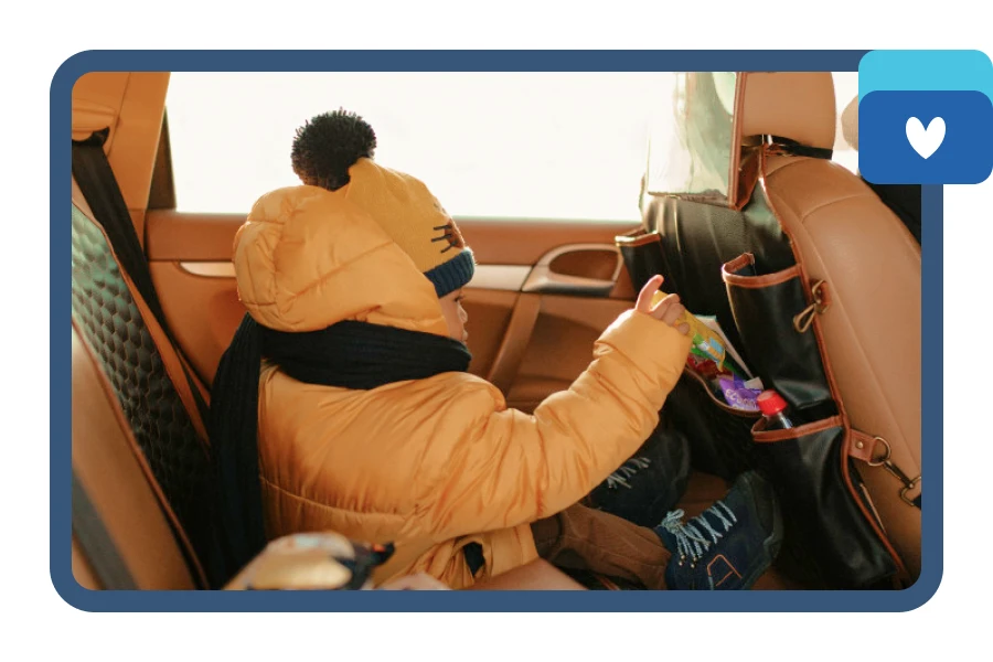 Keep Your Kids Entertained and The Car Organized
