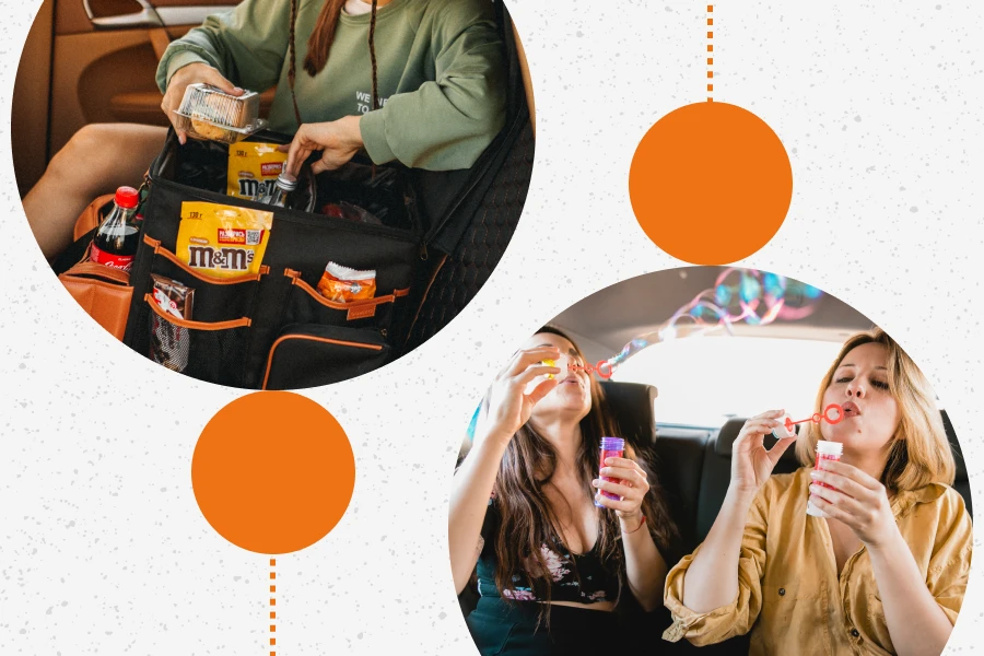 Keeping a car tidy and organized with car travel essentials