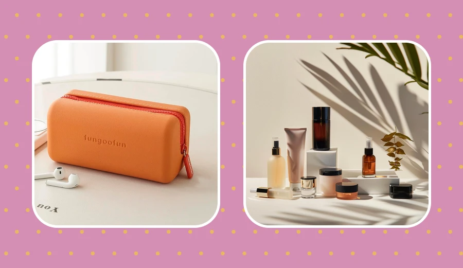 Minimalist Design And Chic Aesthetic Cosmetic Bag