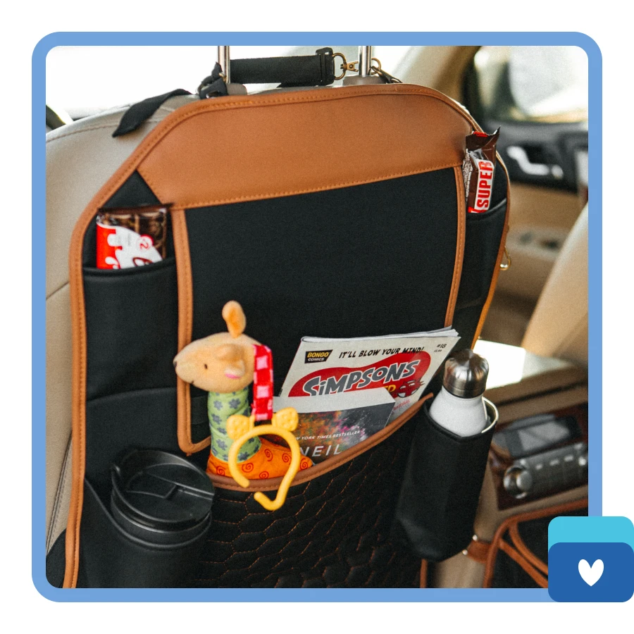 No More Wasted Time Searching for Lost Items With Car Back Seat Organizer