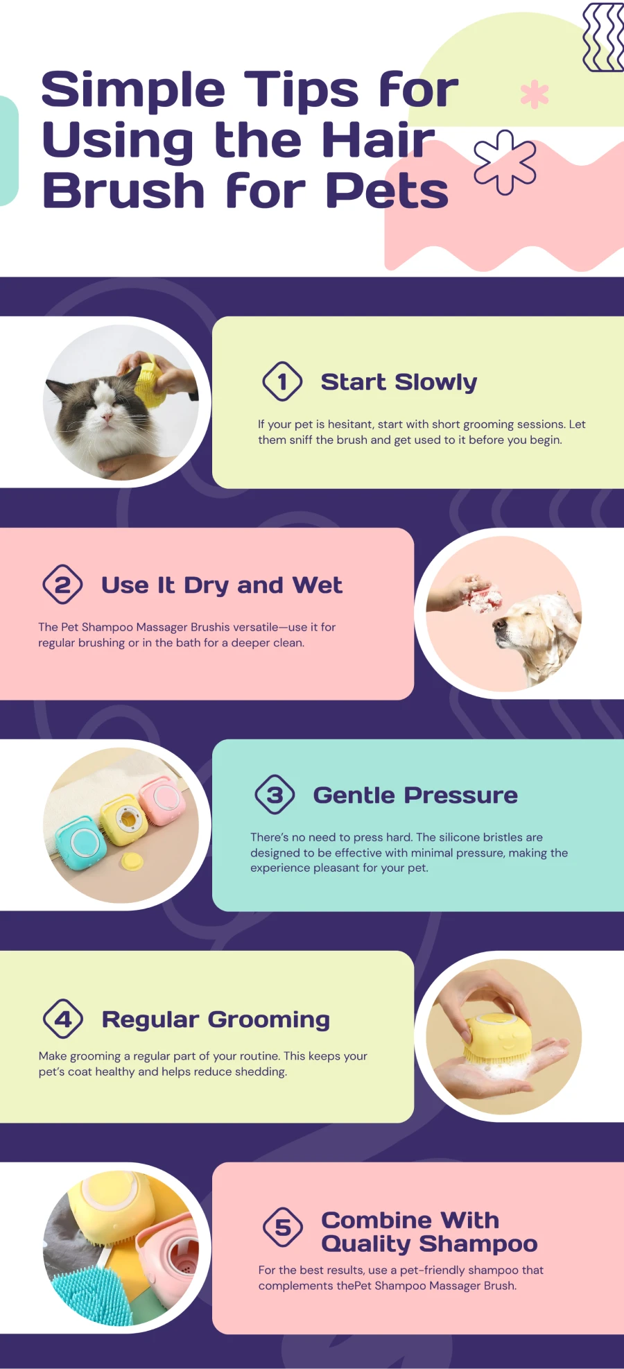 Simple Tips For Using The Hair Brush For Pets
