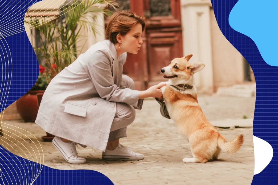 An Office Women Love To Meet Her Dog