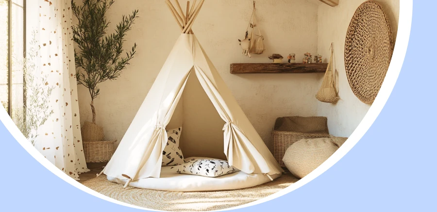 Buy Kids Tent And Fitting the Teepee Tent into the Room of Your Child