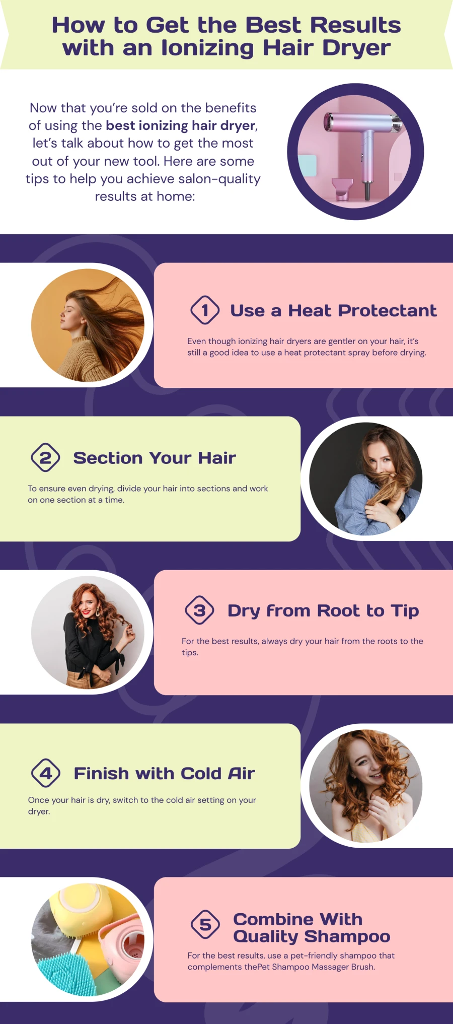 How to Get The Best Results with an Ionizing Hair Dryer