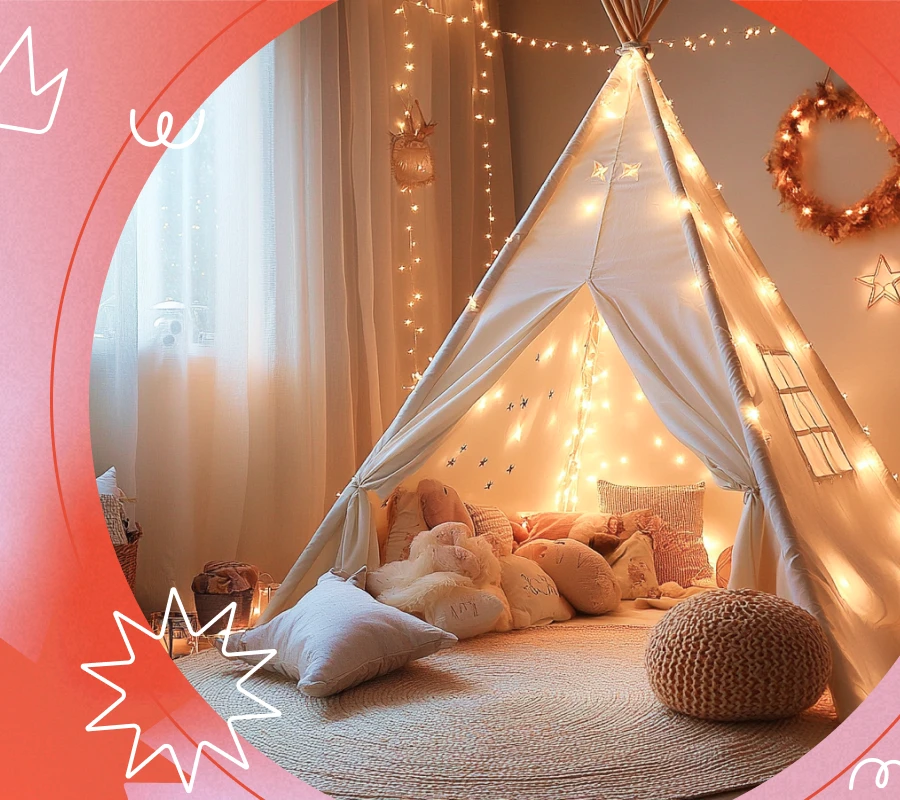 Learn Here Every Child Loves Playing in an Teepee Tent