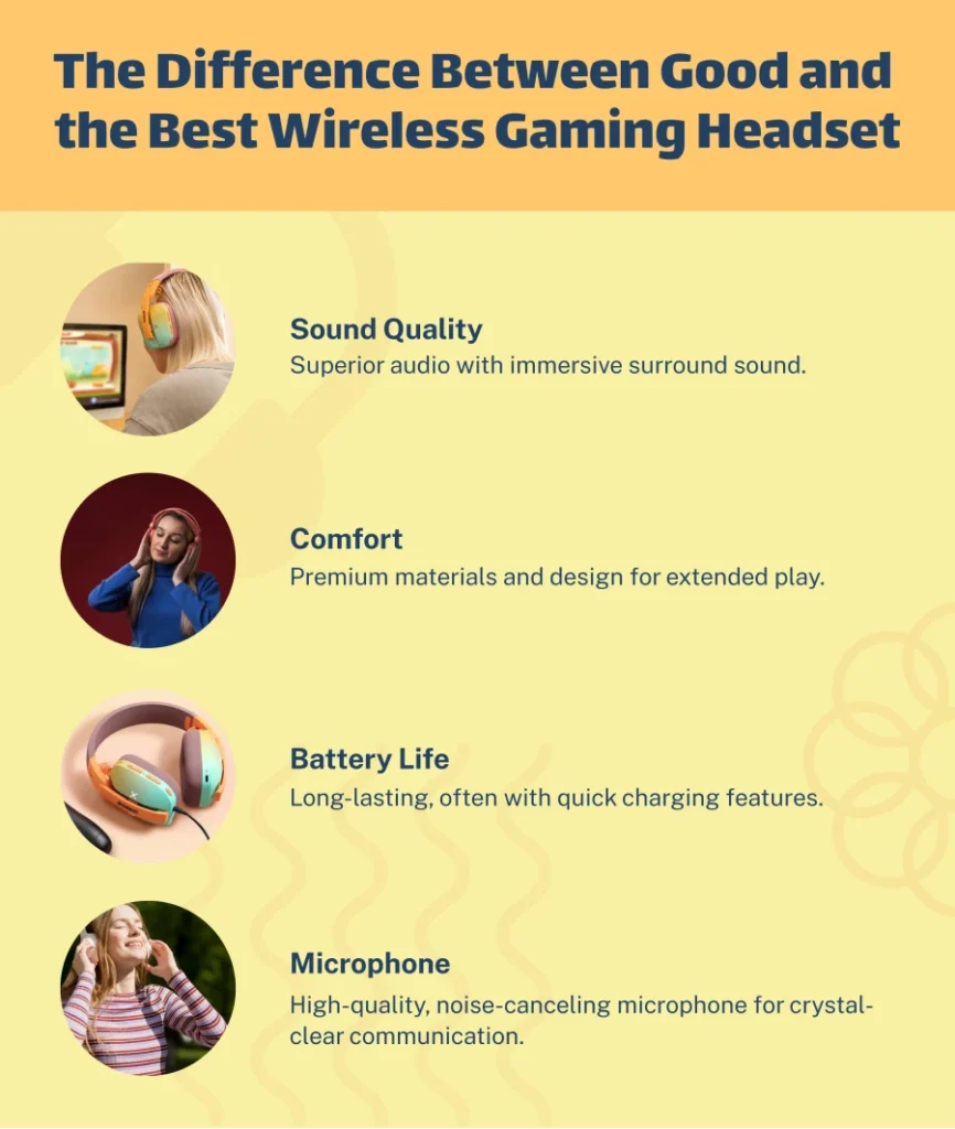 The Difference Between Good and The Best Wireless Gaming Headset