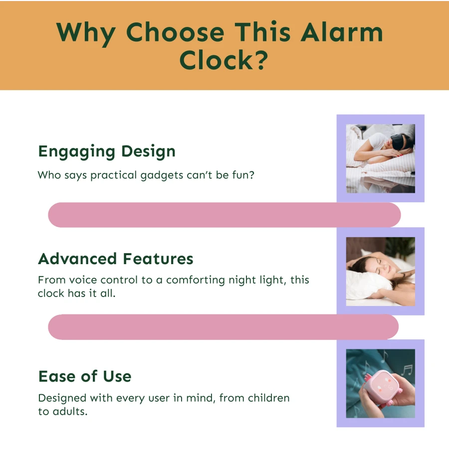 Why Choose This Dinosaur Alarm Clock Night Light
