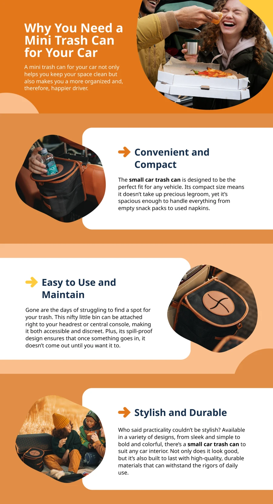 Why You Need A Mini Trash Can For Your Car Now